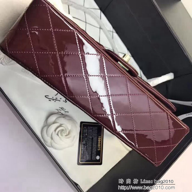 香奈兒CHANEL 升級版A1112小羊皮金銀鏈條單肩斜挎包 DSC1060